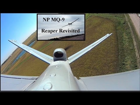 MQ-9 Reaper Re-Flown with a landing that surprised NightFlyyer. - UCvPYY0HFGNha0BEY9up4xXw