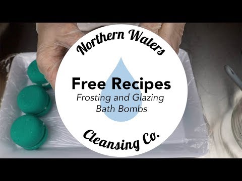 Frosting & Glazing Bath Bombs with 2 Recipes! | Northern Waters Cleansing Co. - UCJH_McE-41ux9LEsXrmlFDA