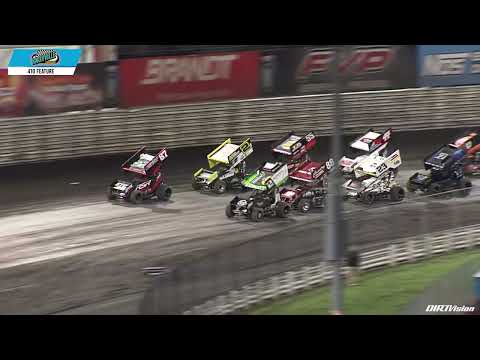 Knoxville Raceway 410 Highlights // May 25, 2024 - dirt track racing video image