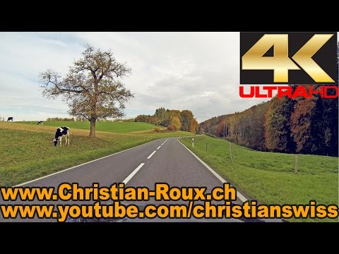 UHD - Switzerland 294 (Camera on board): Fribourg-Murten/Morat en automne (Hero3) - UCEFTC4lgqM1ervTHCCUFQ2Q