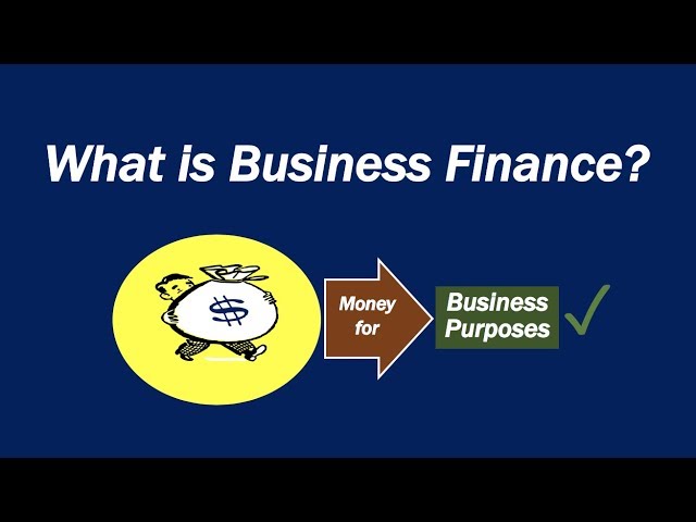 What Is Business And Finance?