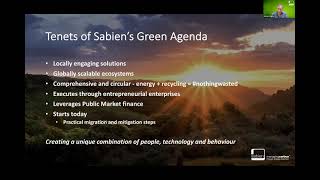 Sabien - The Green Economics Debate