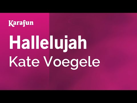 Karaoke Hallelujah - Kate Voegele * - UCbqcG1rdt9LMwOJN4PyGTKg