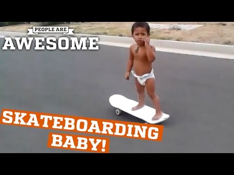 Incredible skateboarding baby! - UCIJ0lLcABPdYGp7pRMGccAQ