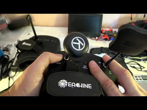 Eachine EV800D 5" goggles (40CH, diversity, DVR) unboxing, analysis and testing (Courtesy Banggood) - UC_aqLQ_BufNm_0cAIU8hzVg