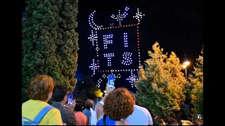 FITS 2025: Show spectaculos cu drone, lumini și muzică pe cerul Sibiului | EVSKY x Why Not Us