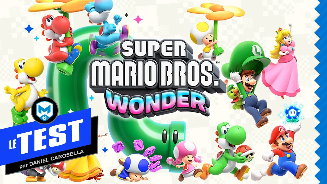 Vido-Test de Super Mario Bros. Wonder par M2 Gaming Canada