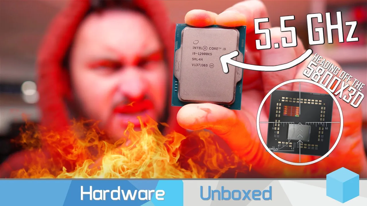 Vido-Test de Intel Core i9-12900K par Hardware Unboxed