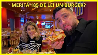 Cum este BURGERUL DE 185 DE LEI de la Champions Sports Bar, JW Marriott București