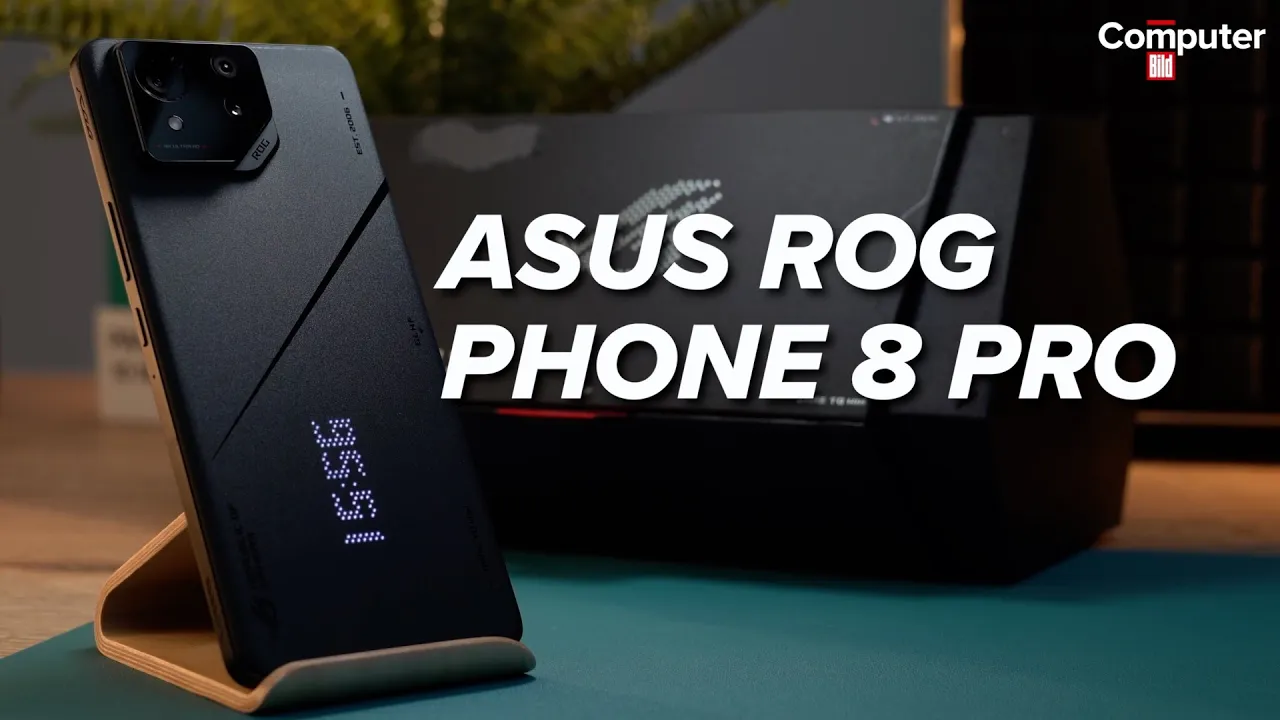Vido-Test de Asus ROG Phone 8 Pro par Computer Bild