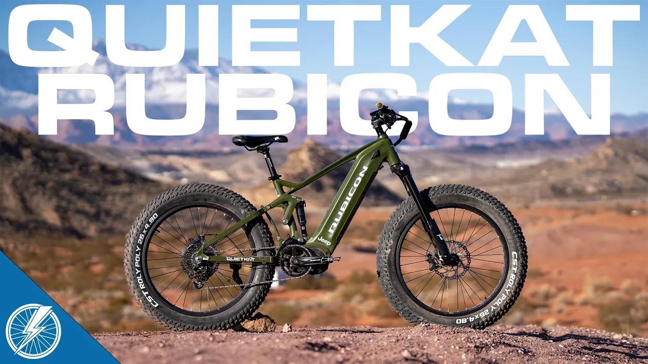 Vido-Test de QuietKat Rubicon par Electric Bike Report