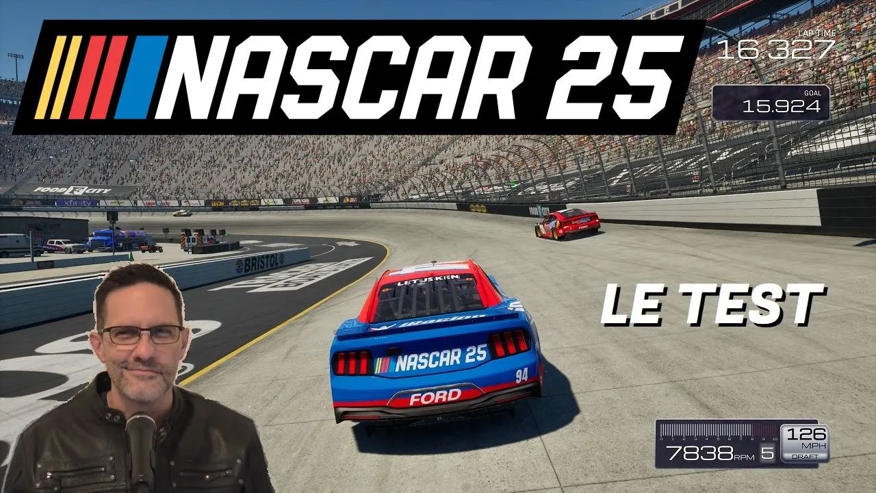 Vidéo-Test de Nascar 25 par Salon de Gaming de Monsieur Smith