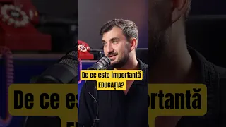 De ce este importantă EDUCAȚIA și de ce vrea să strângă Codrin 100 de mii de euro pentru educație?