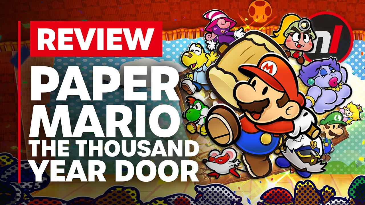 Vido-Test de Paper Mario The Thousand-Year Door par Nintendo Life
