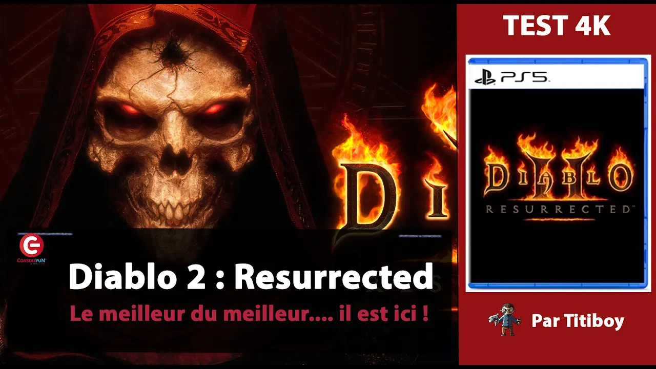 Vido-Test de Diablo 2 Resurrected par ConsoleFun