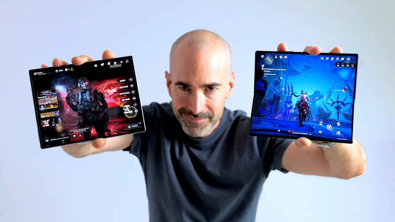 Vid�o-Test de Samsung Galaxy Z Fold 8 par Tech Spurt