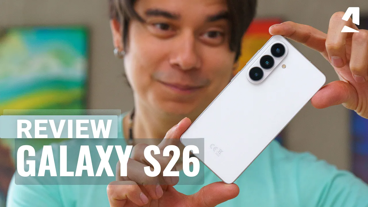 Vid�o-Test de Samsung Galaxy S26 par GSMArena
