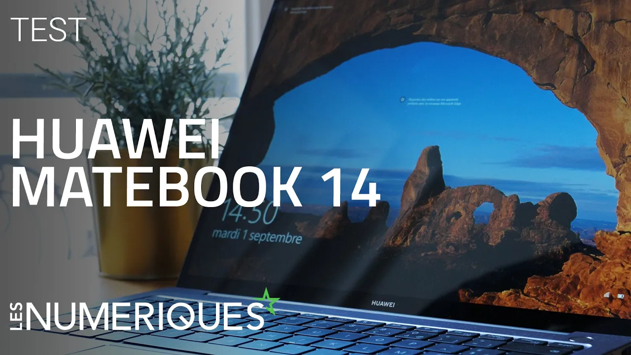 Vido-Test de Huawei MateBook 14 par Les Numeriques