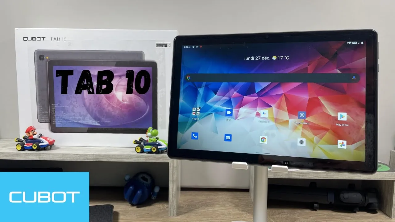 Vido-Test de Cubot Tab 10 par Espritnewgen