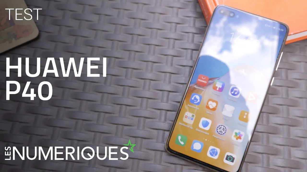 Vido-Test de Huawei P40 par Les Numeriques