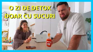 M-A OBLIGAT SOȚIA SĂ FAC DETOX CU SUCURI, FĂRĂ SĂ MĂNÂNC! (REZIST?)