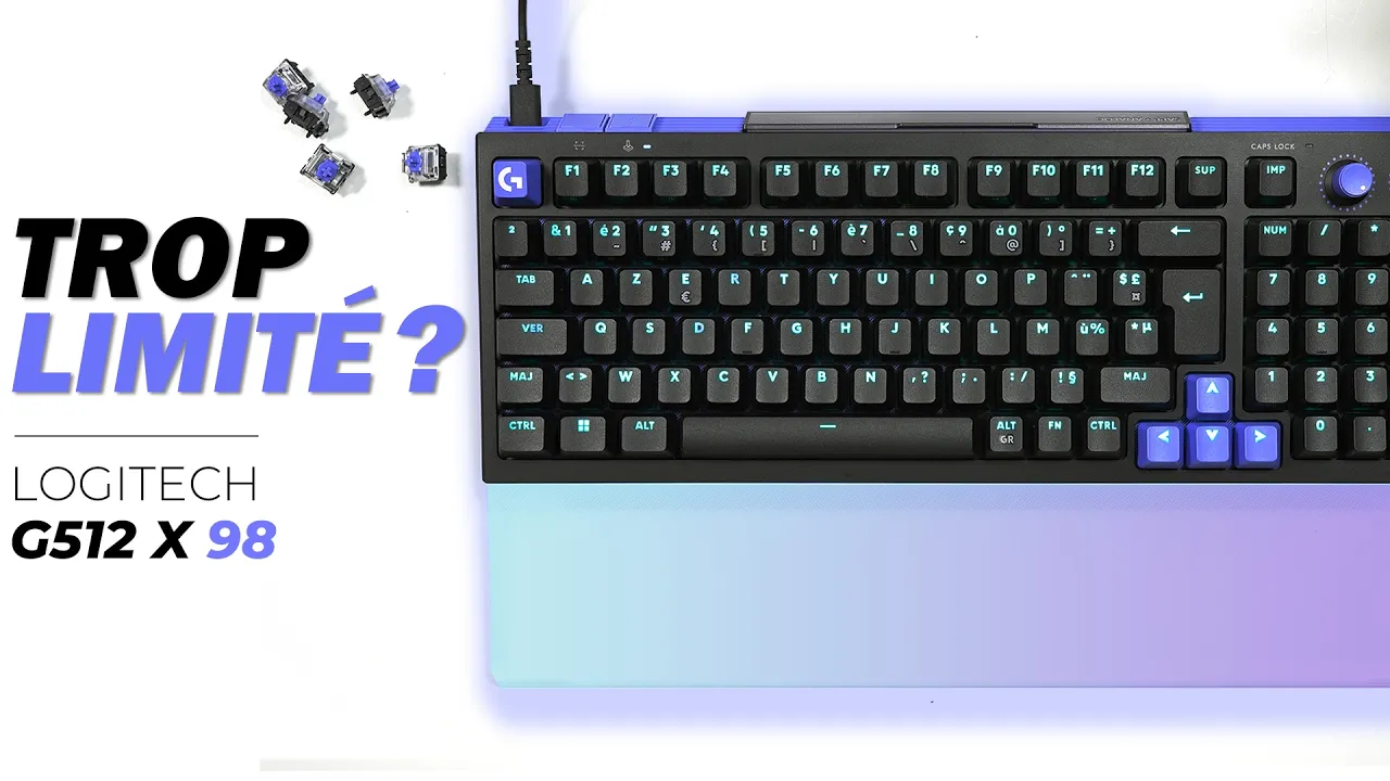 Vid�o-Test de Logitech G512 X par GamerTech