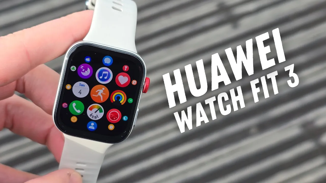 Vido-Test de Huawei Watch Fit par Discoverdose