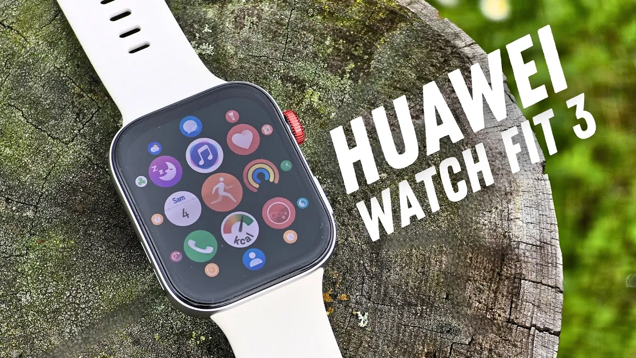 Vido-Test de Huawei Watch Fit par Discoverdose