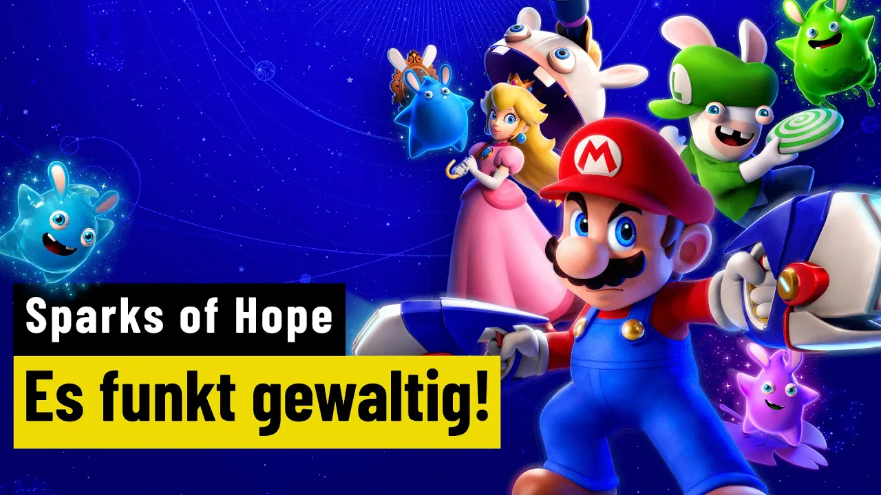 Vido-Test de Mario + Rabbids Sparks of Hope par PC Games