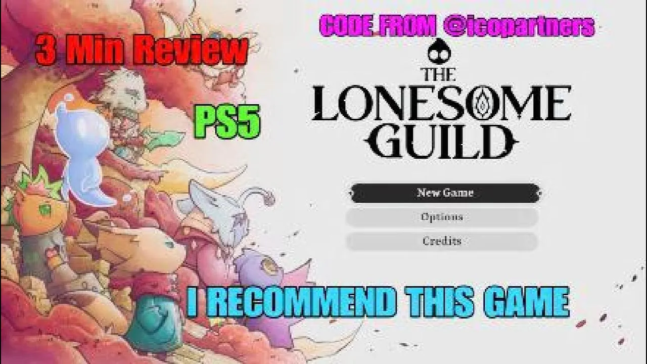 Vido-Test de The Lonesome Guild par GRIMREAPERSAGE
