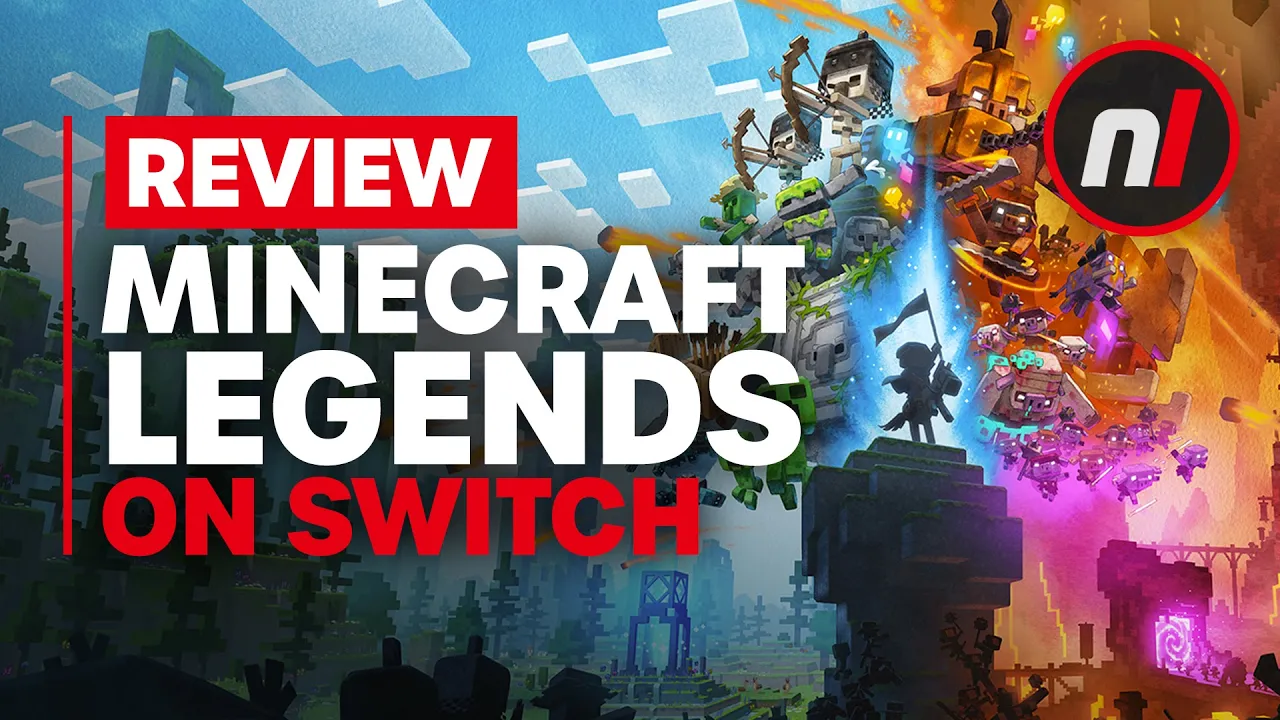 Vido-Test de Minecraft Legends par Nintendo Life