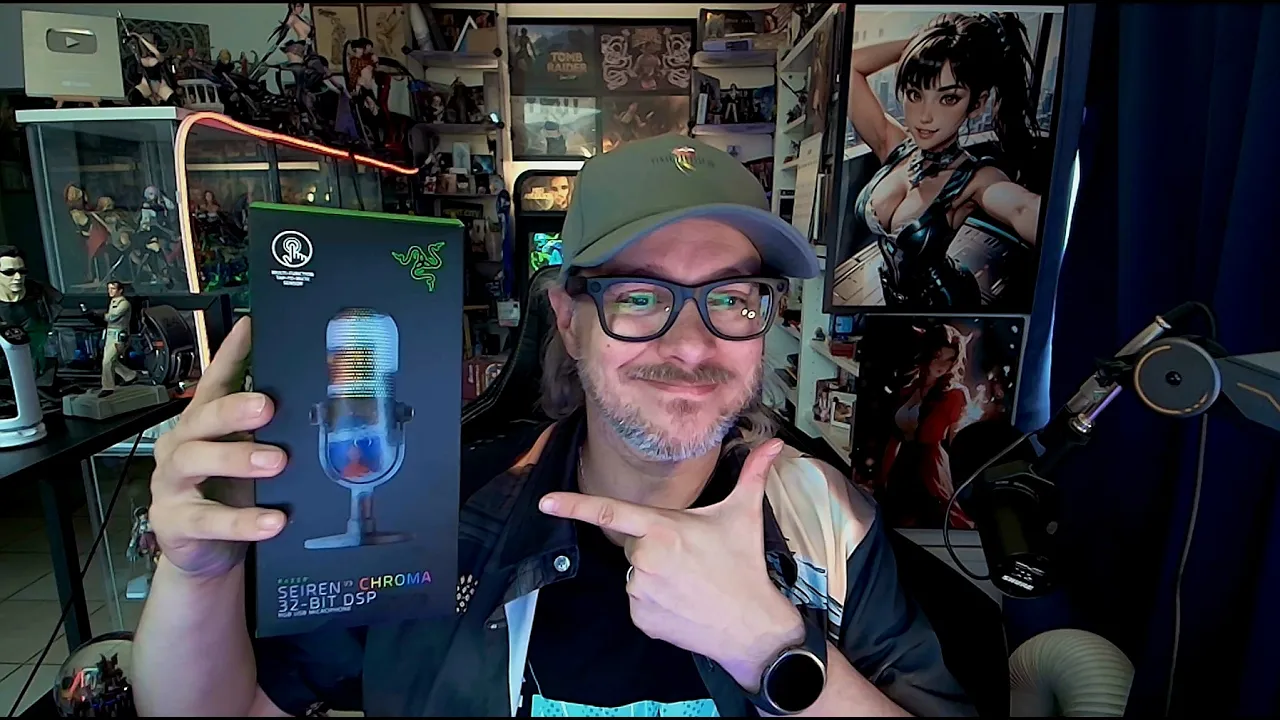 Vid�o-Test de Razer Seiren V3 Chroma par N-Gamz