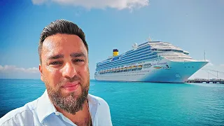 🛳  Turul vasului de croazieră: Costa Fascinosa! Cum arată cabina noastră?