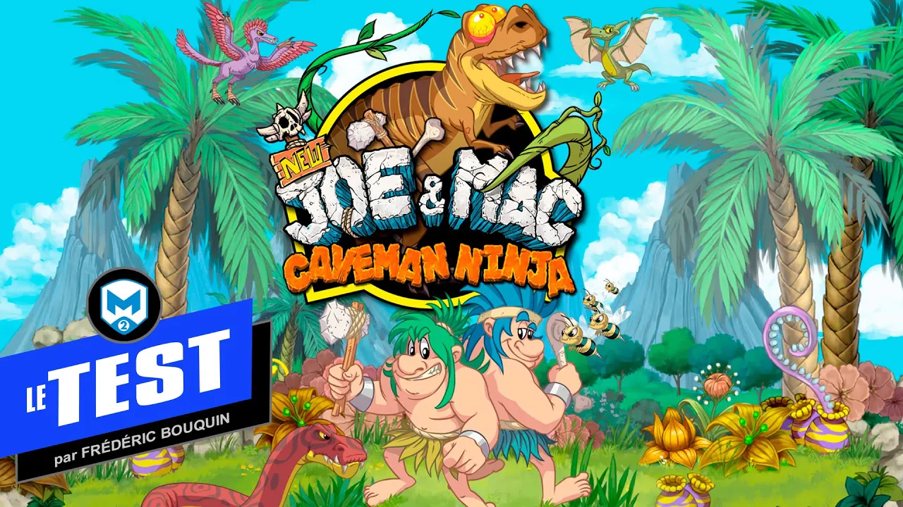 Vido-Test de New Joe & Mac Caveman Ninja par M2 Gaming Canada