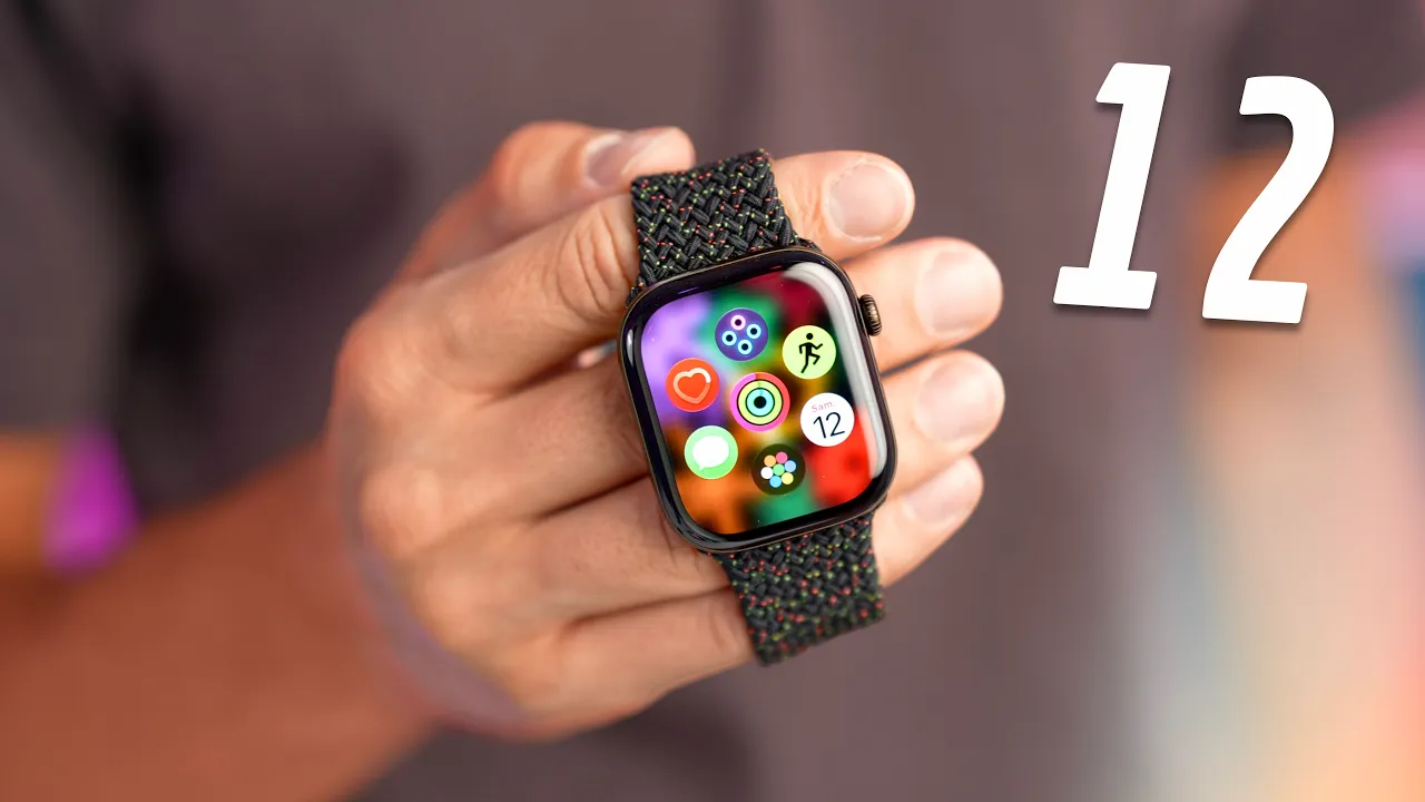 Vid�o-Test de Apple Watch Series 12 par TheiCollection