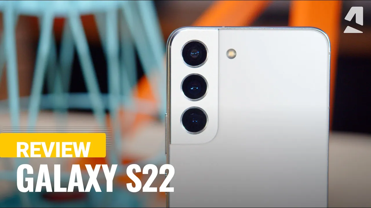 Vido-Test de Samsung Galaxy S22 par GSMArena