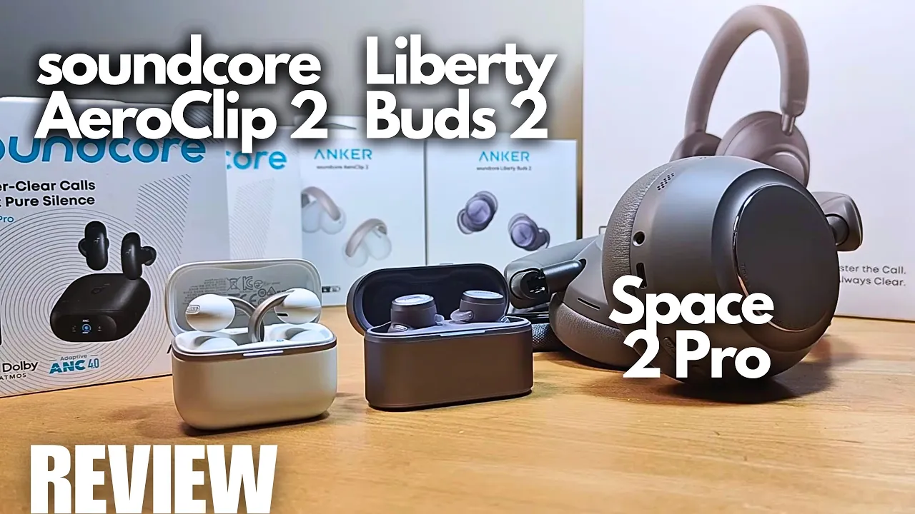 Vid�o-Test de Anker Soundcore AeroClip par OSReviews