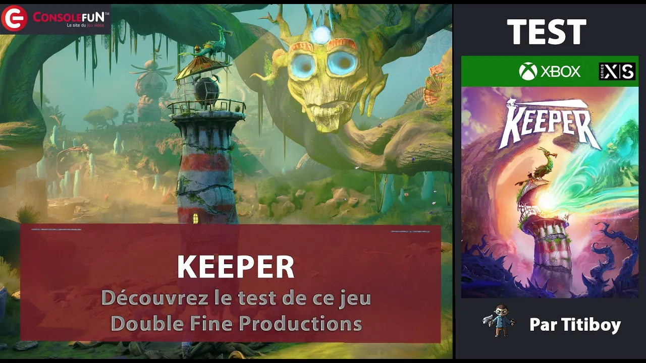 Vidéo-Test de Keeper par ConsoleFun