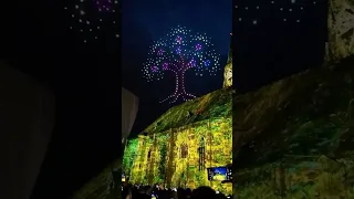 Nu e doar un show de drone – e un moment WOW! Tu ești gata să-l trăiești? ✨🚀 #droneshow #spectacol