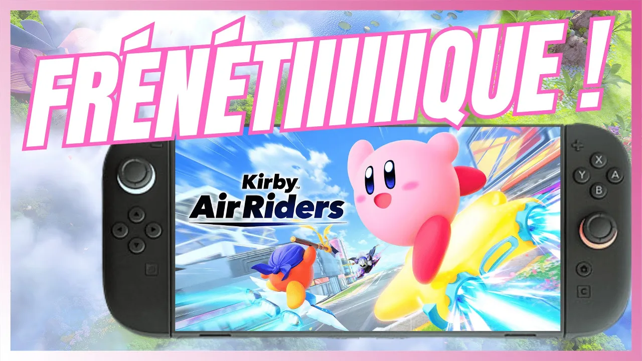 Vido-Test de Kirby Air Riders par The Share Players