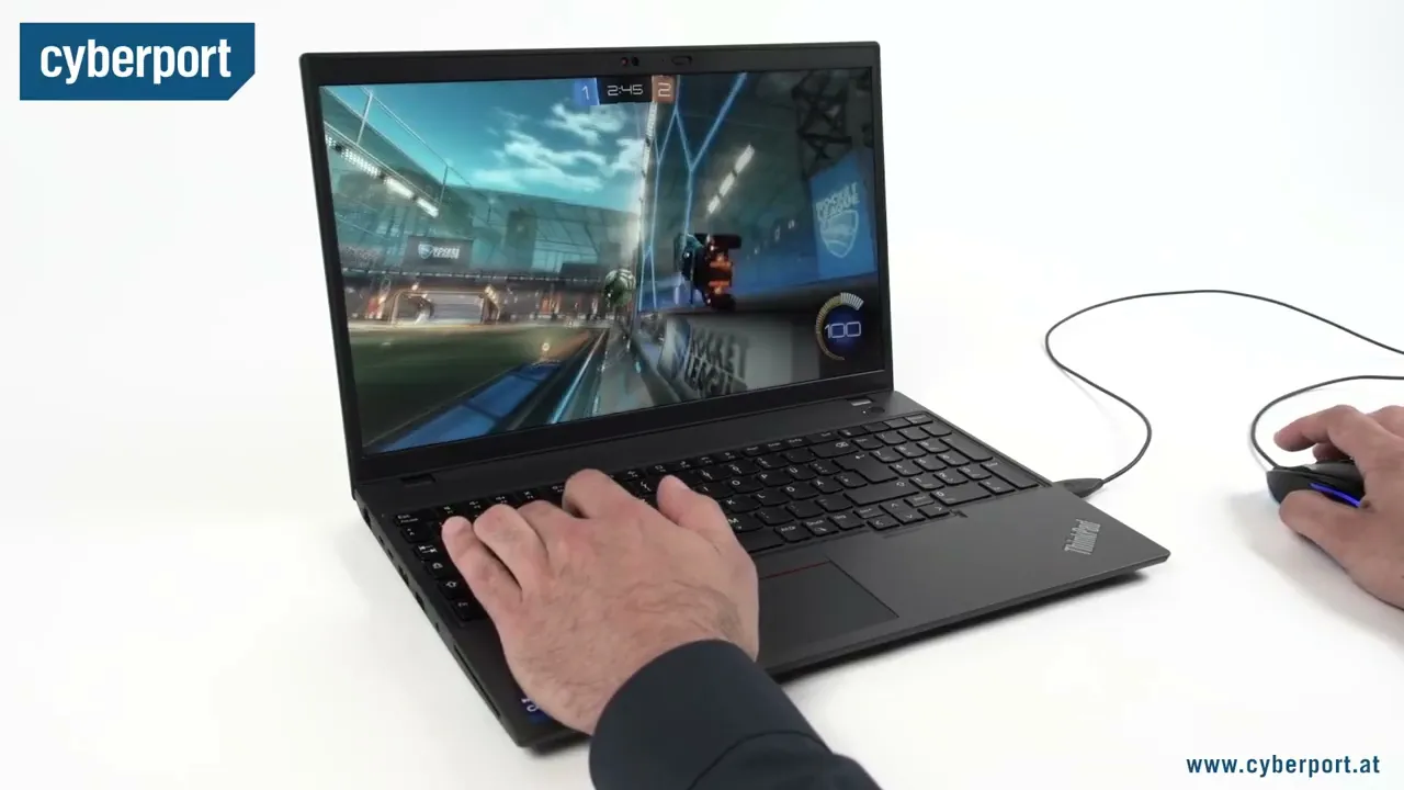 Vido-Test de Lenovo ThinkPad L15 par Cyberport