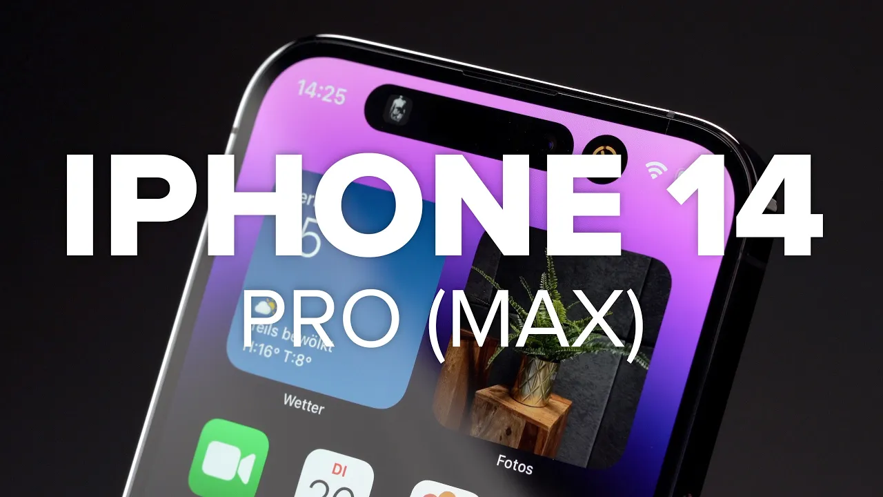 Vido-Test de Apple iPhone 14 Pro Max par Computer Bild