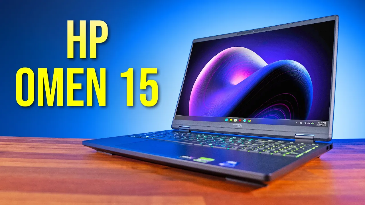 Vid�o-Test de HP Omen 15 par Jarrod'sTech