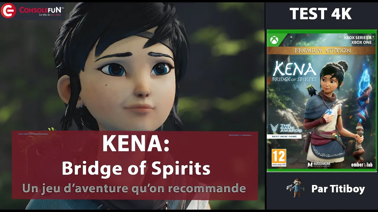 Vid�o-Test de Kena: Bridge of Spirits par ConsoleFun