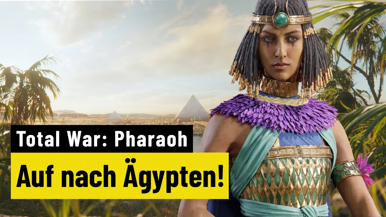 Vido-Test de Total War Pharaoh par PC Games