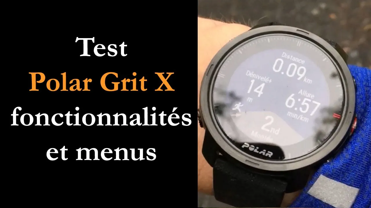 Vido-Test de Polar Grit X par Montre cardio GPS