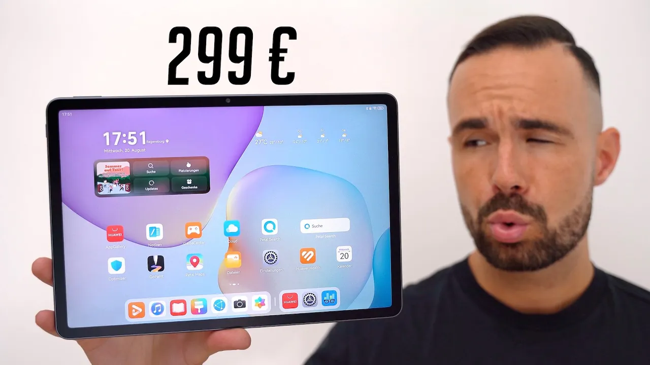 Vidéo-Test de Huawei MatePad 11 par SwagTab
