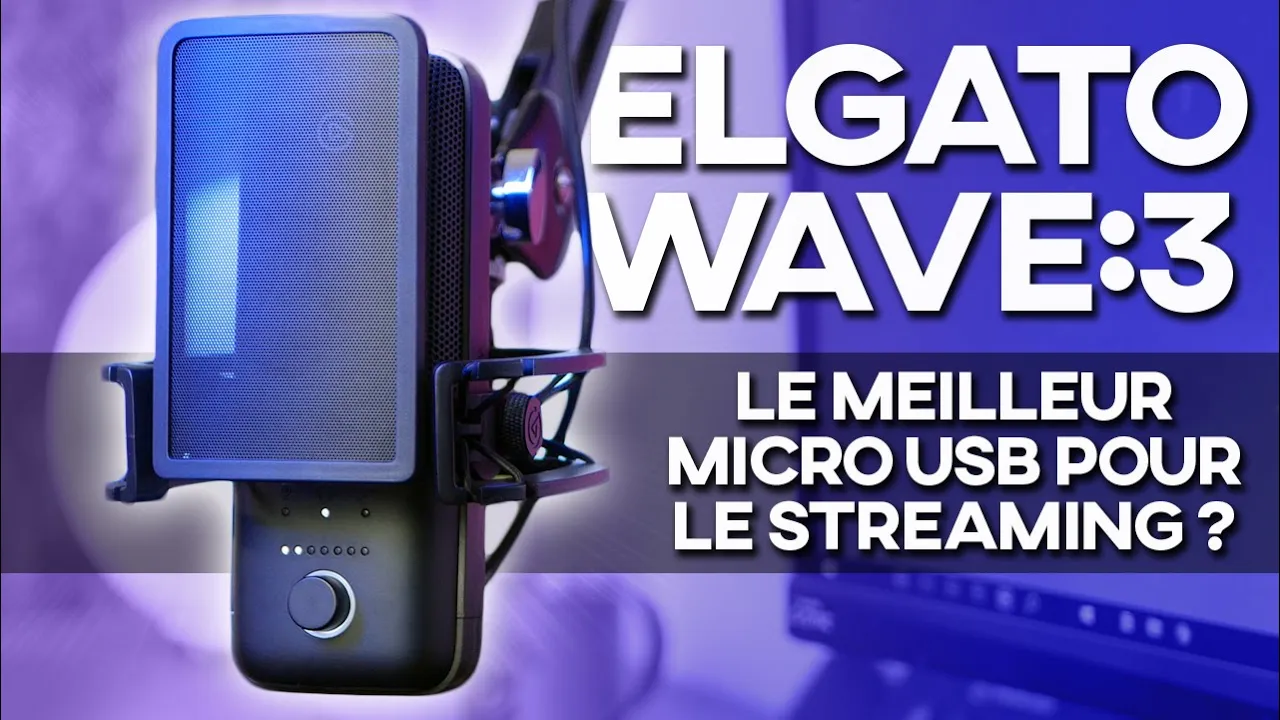 Vido-Test de Elgato WAVE:3 par GamerTech
