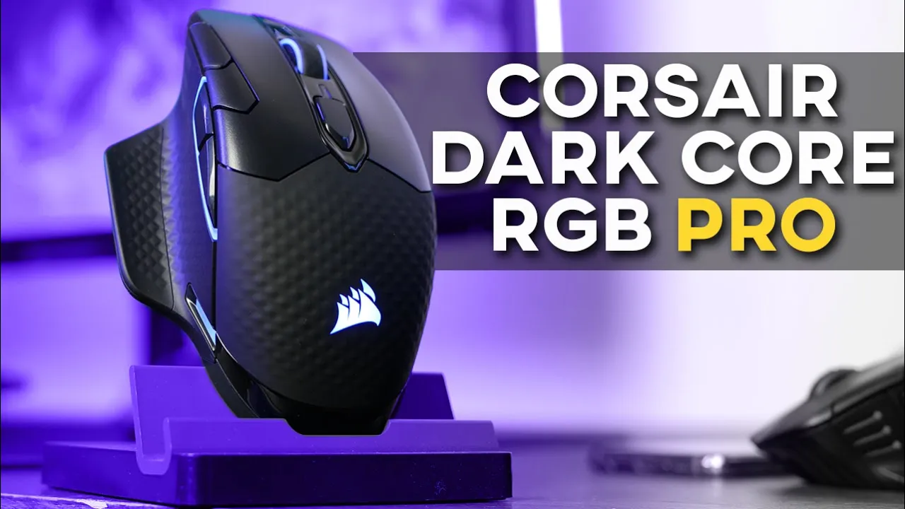 Vido-Test de Corsair Dark Core RGB Pro par GamerTech