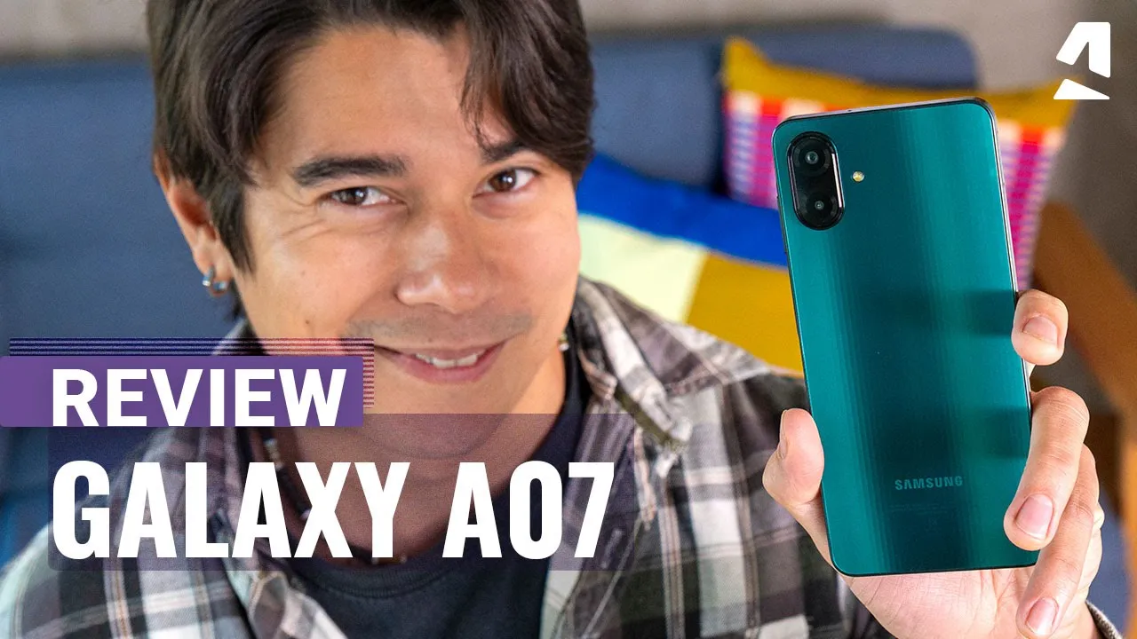 Vidéo-Test de Samsung Galaxy A07 par GSMArena
